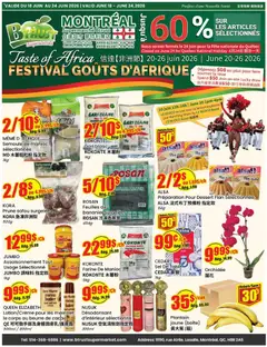 Un aperçu du dépliant Btrust Supermarket weekly flyer / circulaire du magasin Btrust Supermarket est valide à partir 18 juin 2026