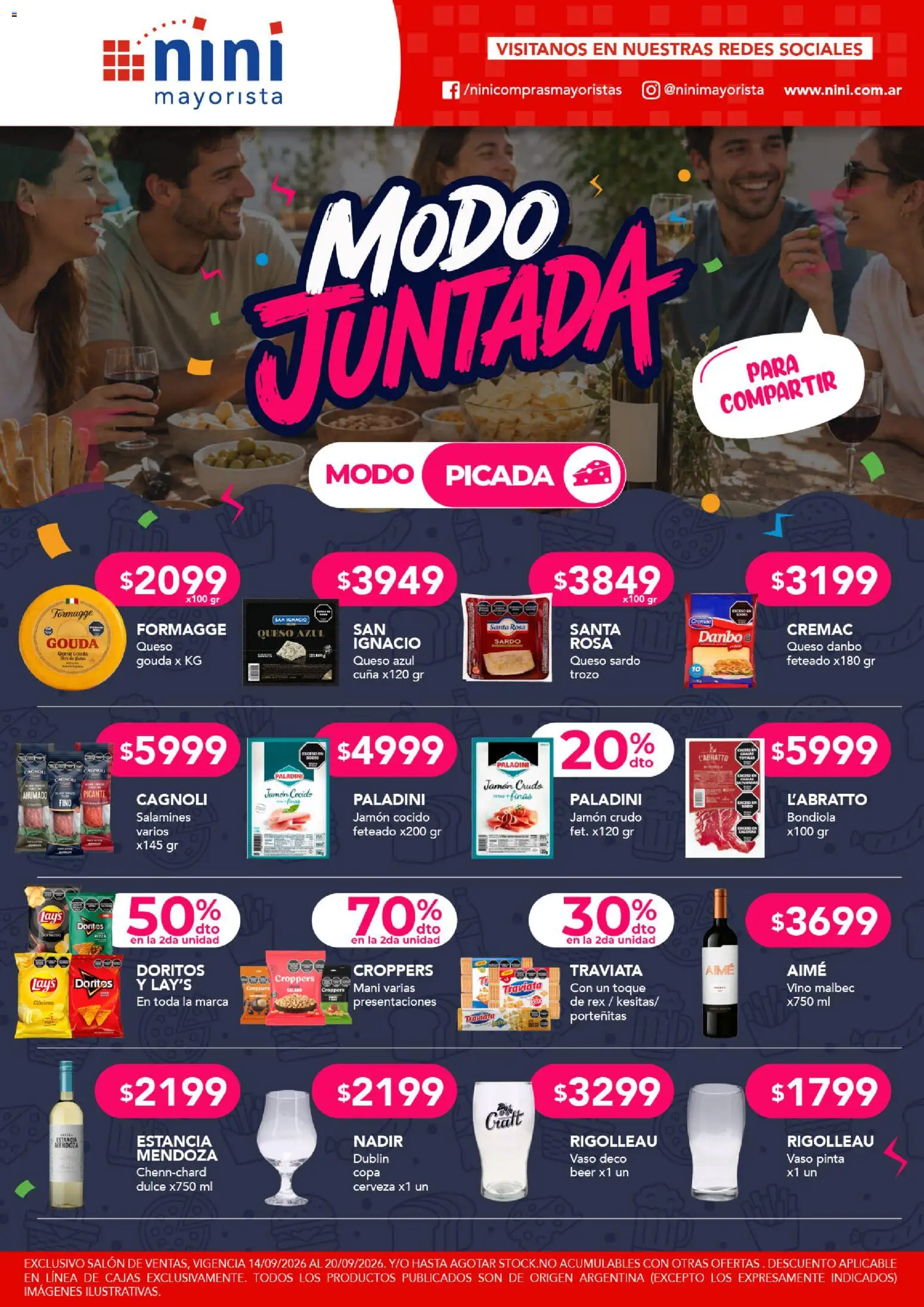 Vista previa del folleto de la tienda NINI Mayorista válido desde el 14/09/2026 