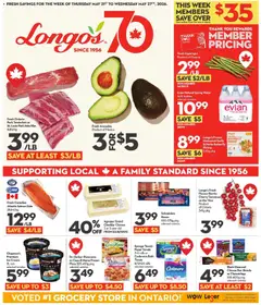 Un aperçu du dépliant Longo's weekly flyer / circulaire du magasin Longo's est valide à partir 21 mai 2026