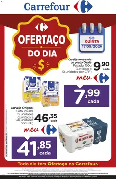 Pré-Visualização do folheto "Carrefour ofertas do Dia" da loja Carrefour válido a partir de 17/09/2026
