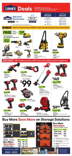 Ad Preview of Lowe's Lowe's Weekly Ad from 07/09/2026