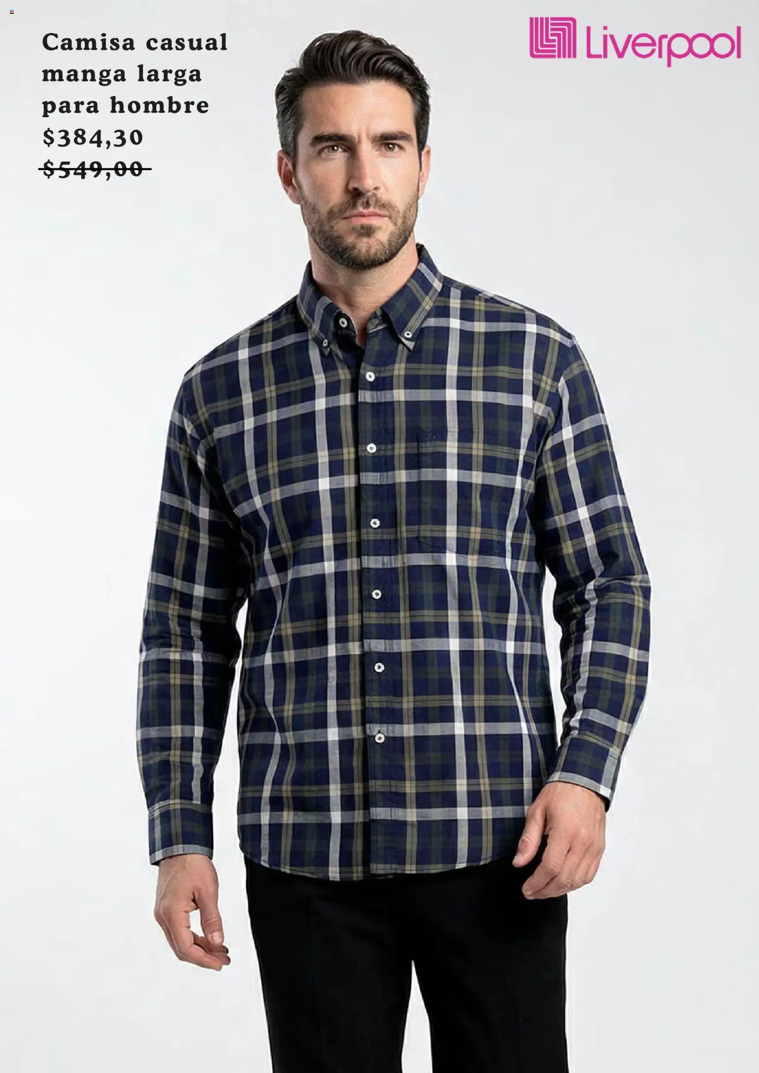 Vista previa las ofertas de la tienda Liverpool - Liverpool catálogo Verano desde el 26/06/2026 - Camisa, Manga