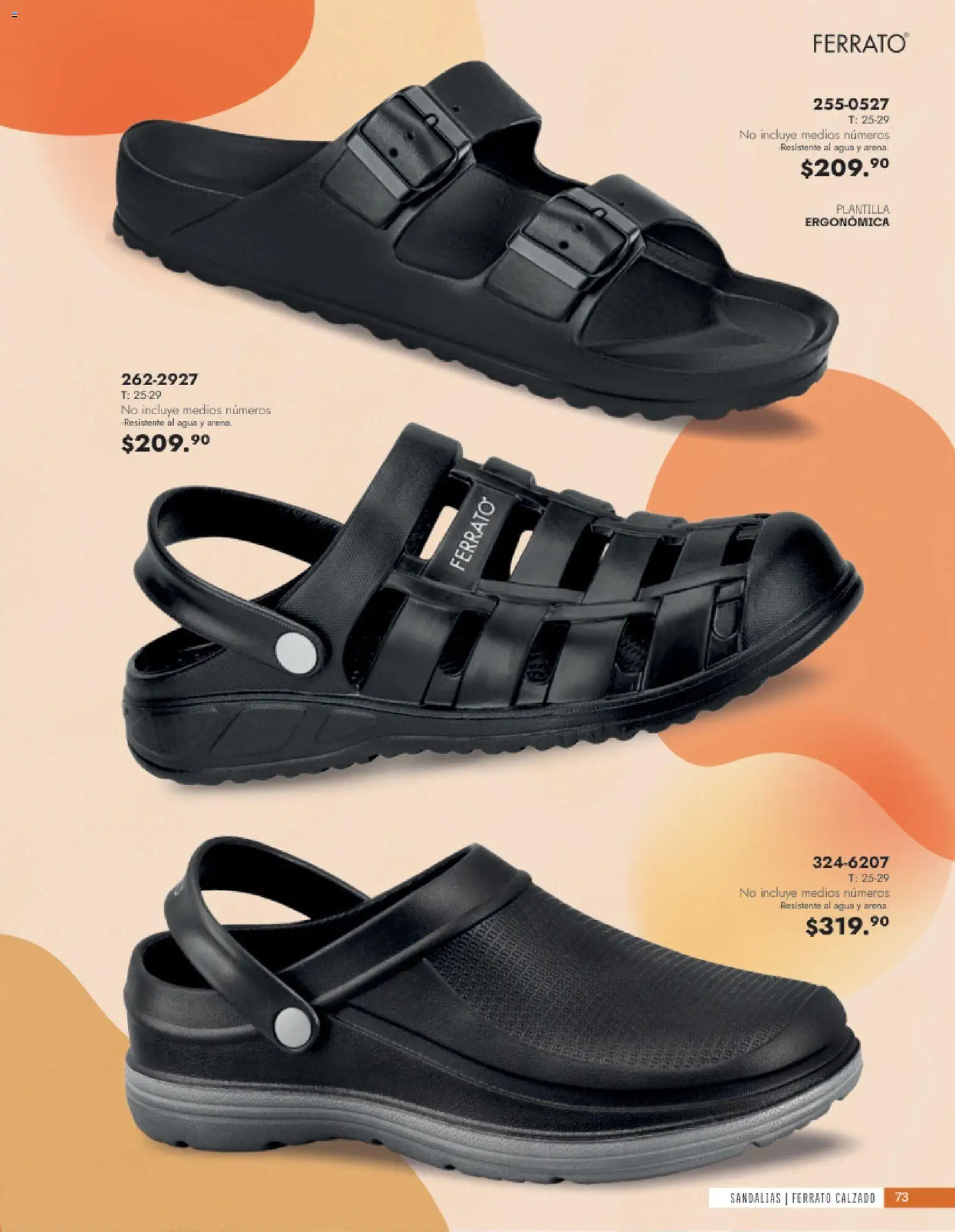 Vista previa las ofertas de la tienda Andrea - Andrea catálogo Calzado Caballero desde el 24/05/2026 - Agua, Sandalias