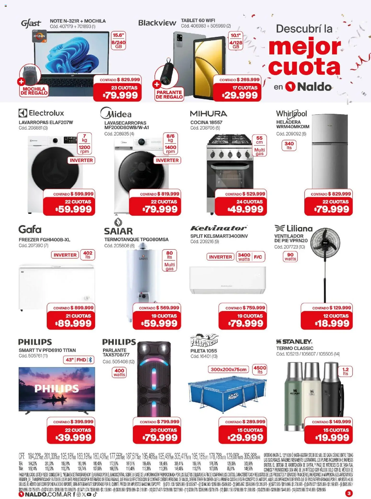 Vista previa del folleto de la tienda Naldo válido desde el 01/11/2026 