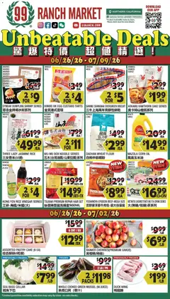 Ad Preview of 99 Ranch Market 99 Ranch Market Weekly Ad from 06/26/2026