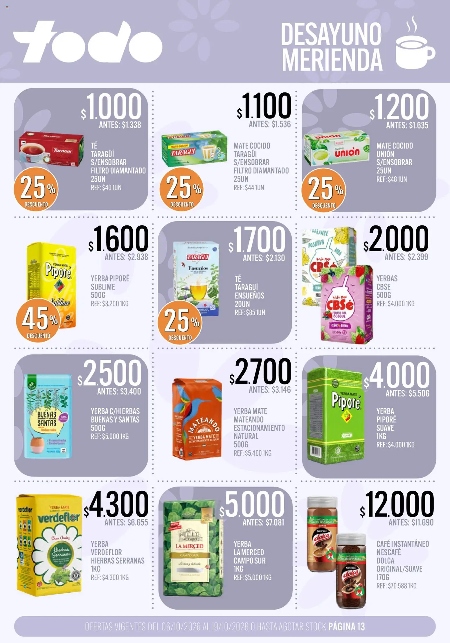 Vista previa del folleto de la tienda Supermercados TODO válido desde el 06/10/2026 