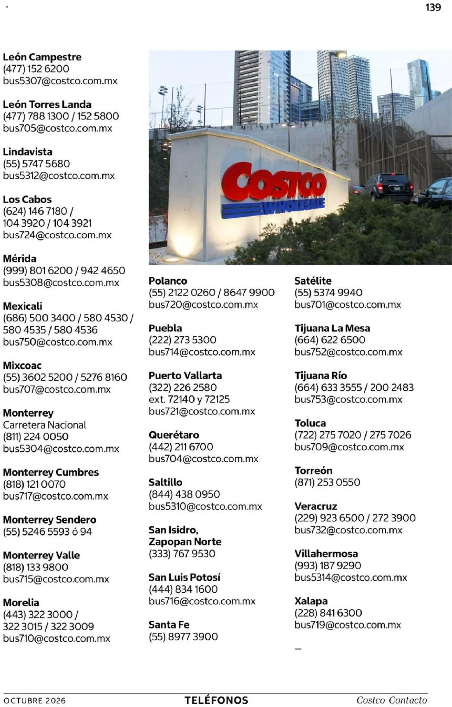Vista previa las ofertas de la tienda Costco - Costco catálogo Octubre desde el 01/10/2026 