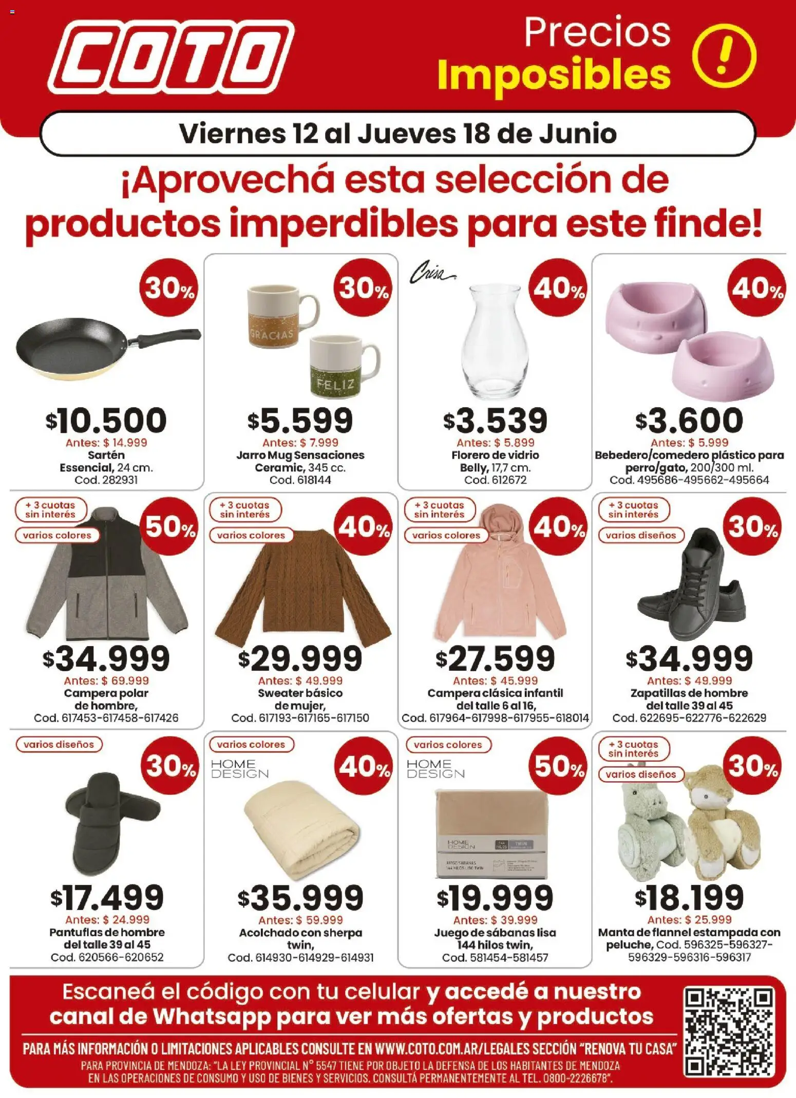 Vista previa del folleto de la tienda Coto válido desde el 12/06/2026 