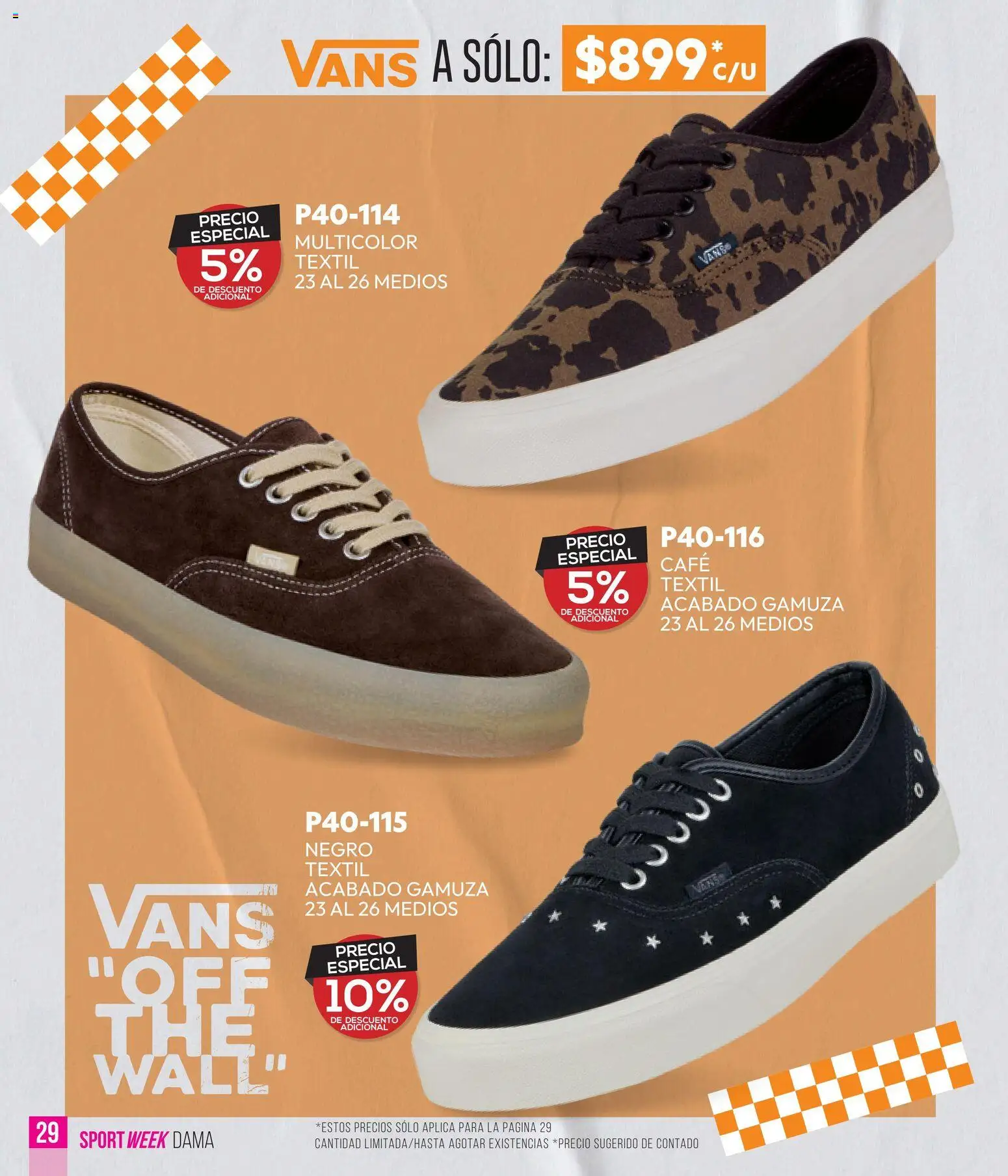 Vista previa las ofertas de la tienda Cklass - Cklass catálogo Sportweek desde el 28/04/2026 - Café, Gamuza