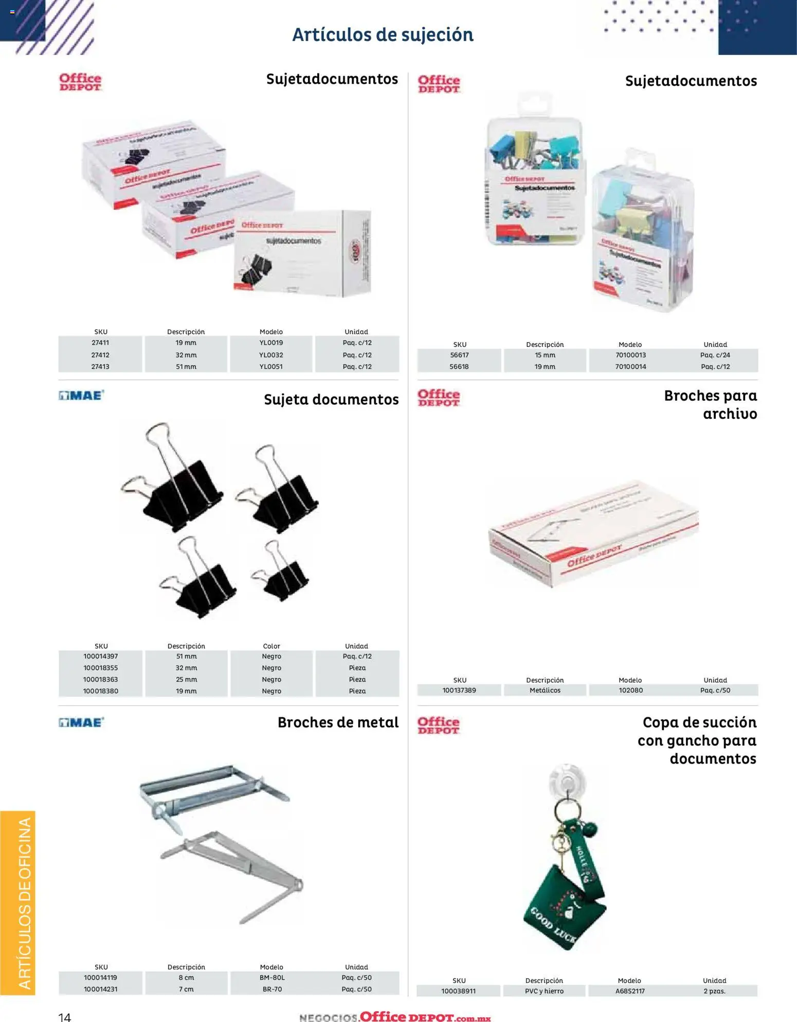 Vista previa las ofertas de la tienda Office Depot - Catálogo 2026 desde el 12/01/2026 