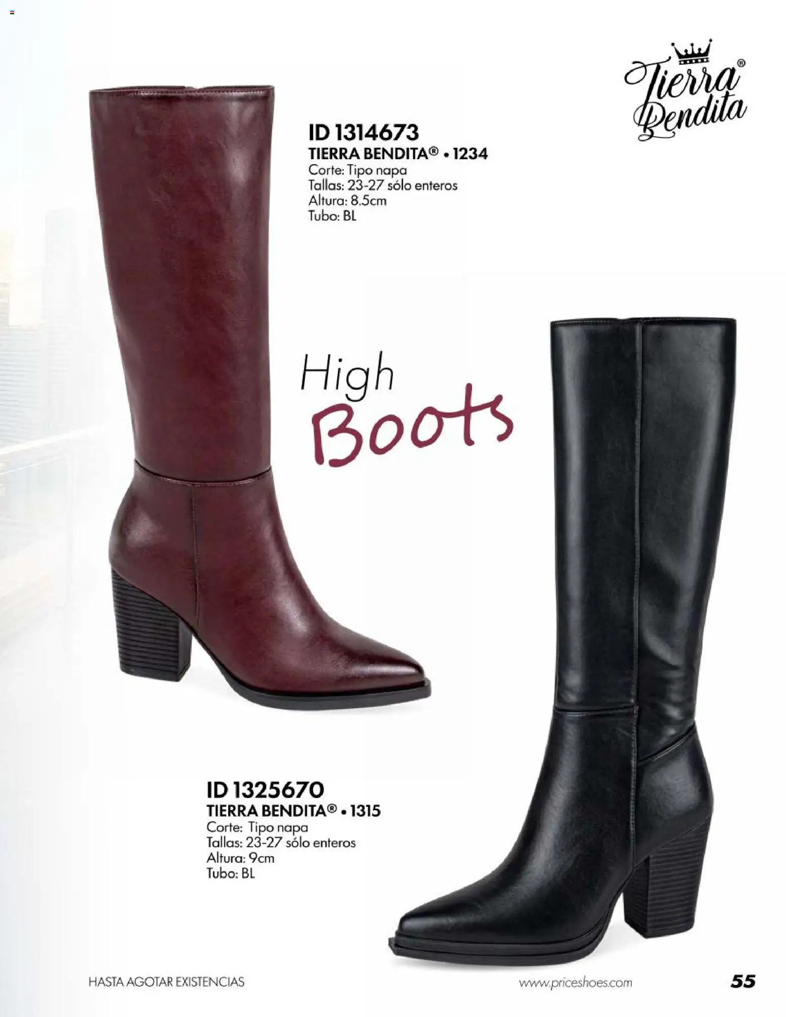 Vista previa las ofertas de la tienda Price Shoes - Price Shoes catálogo Botas desde el 18/07/2026 