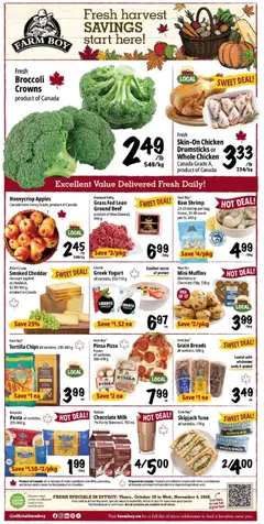 Preview of leaflet Farm Boy weekly flyer / circulaire from shop Farm Boy is valid from Oct 29, 2026