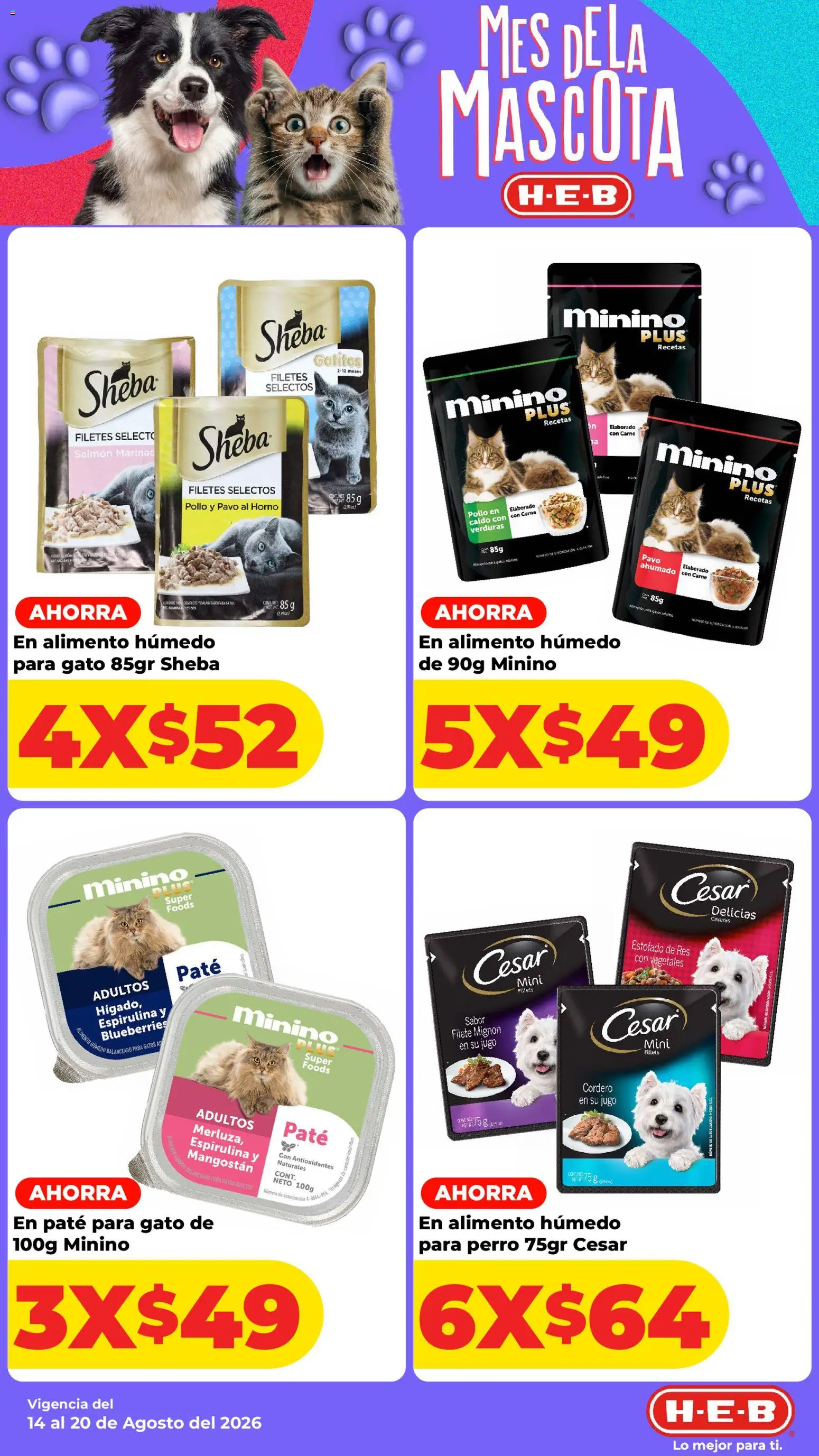 Vista previa las ofertas de la tienda H-E-B - H-E-B folleto desde el 14/08/2026 