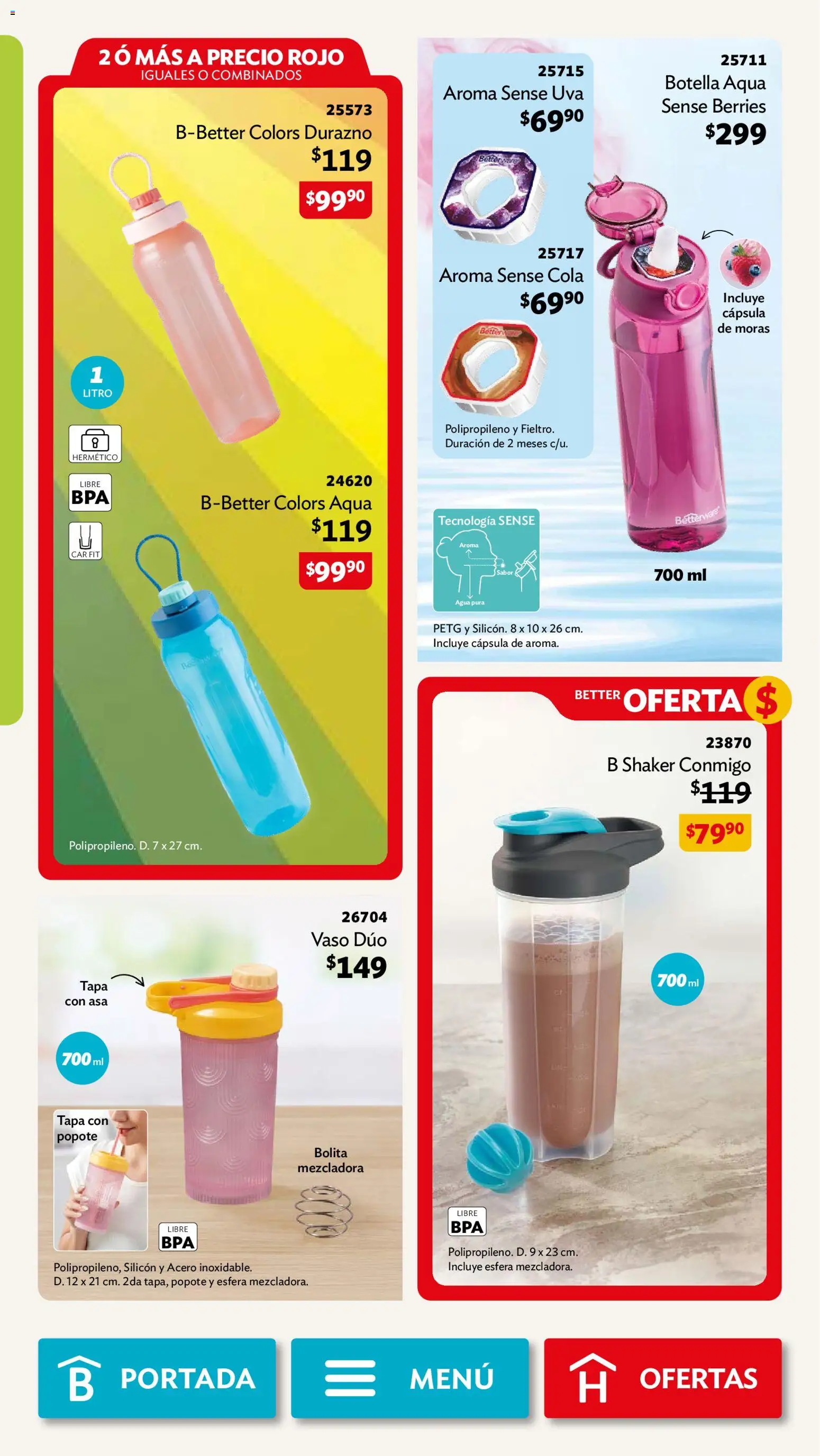 Vista previa las ofertas de la tienda Betterware - Betterware campaña 8 2026 desde el 03/08/2026 