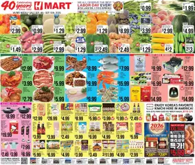 Ad Preview of Hmart Hmart Weekly Ad - ENGLISH/KOREAN - MD from 09/04/2026