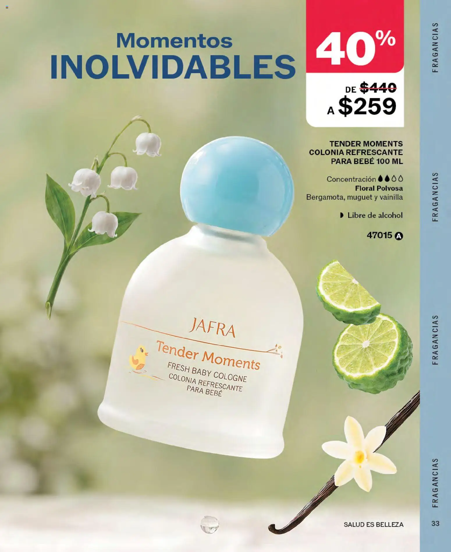 Vista previa las ofertas de la tienda JAFRA - JAFRA catálogo desde el 01/10/2026 - Alcohol, Vainilla