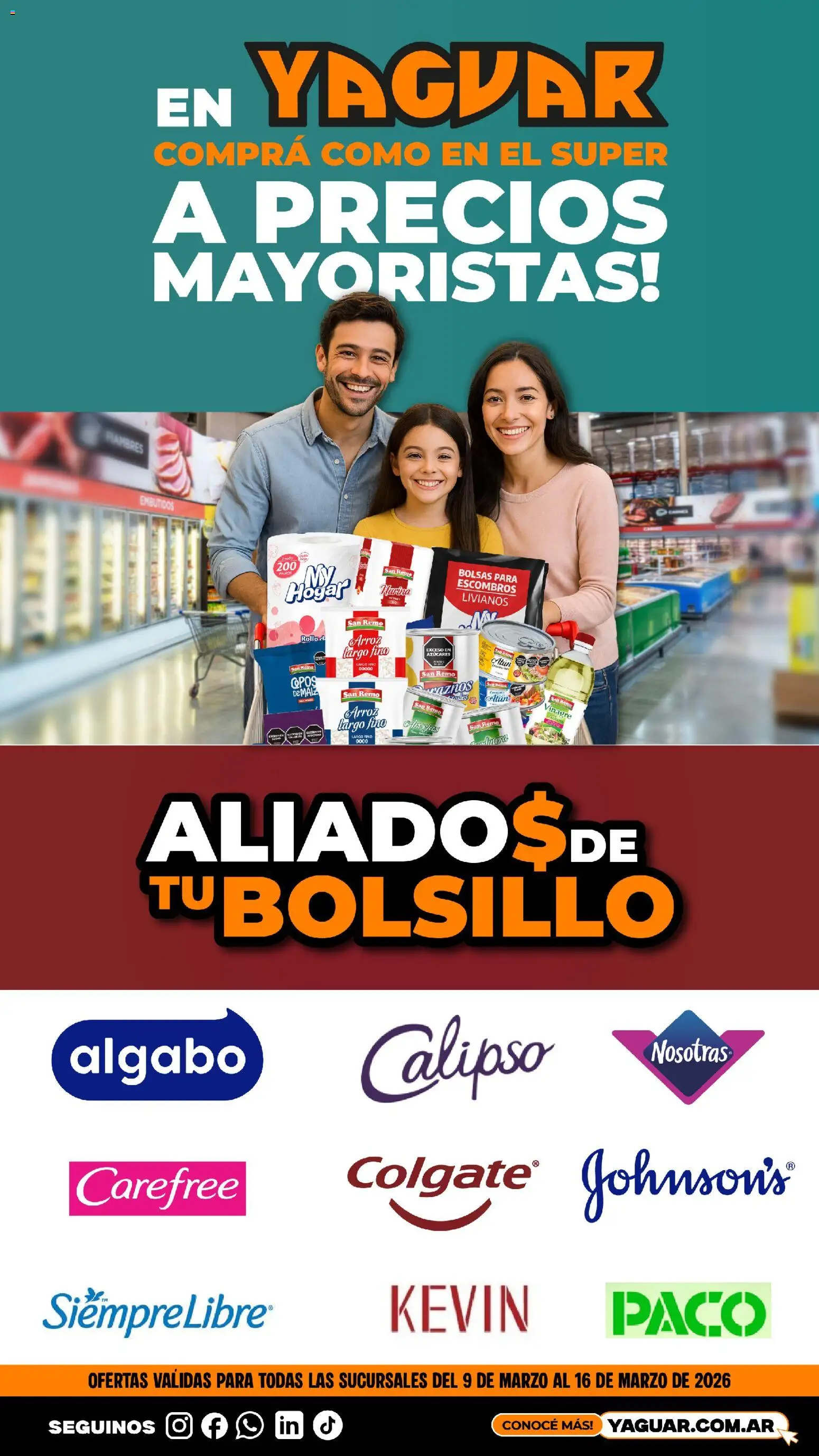 Vista previa del folleto de la tienda Yaguar válido desde el 09/03/2026 