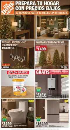 Vista previa las ofertas de la tienda Home Depot - Home Depot catálogo desde el 01/10/2026 