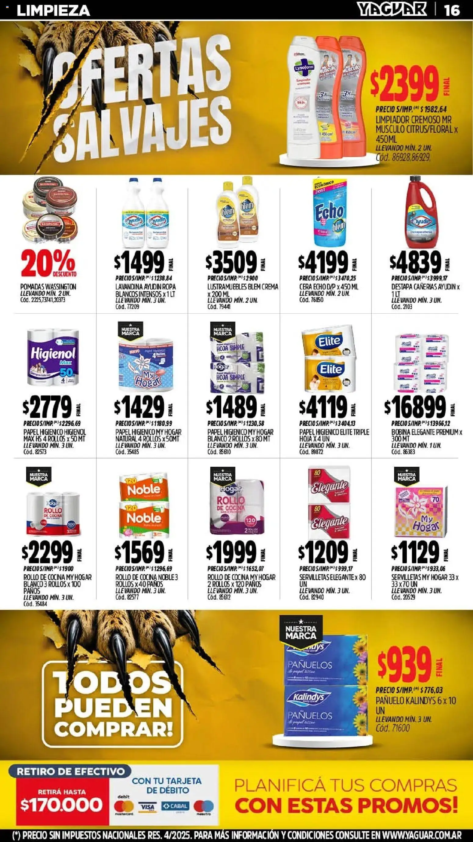 Vista previa del folleto de la tienda Yaguar válido desde el 03/08/2026 