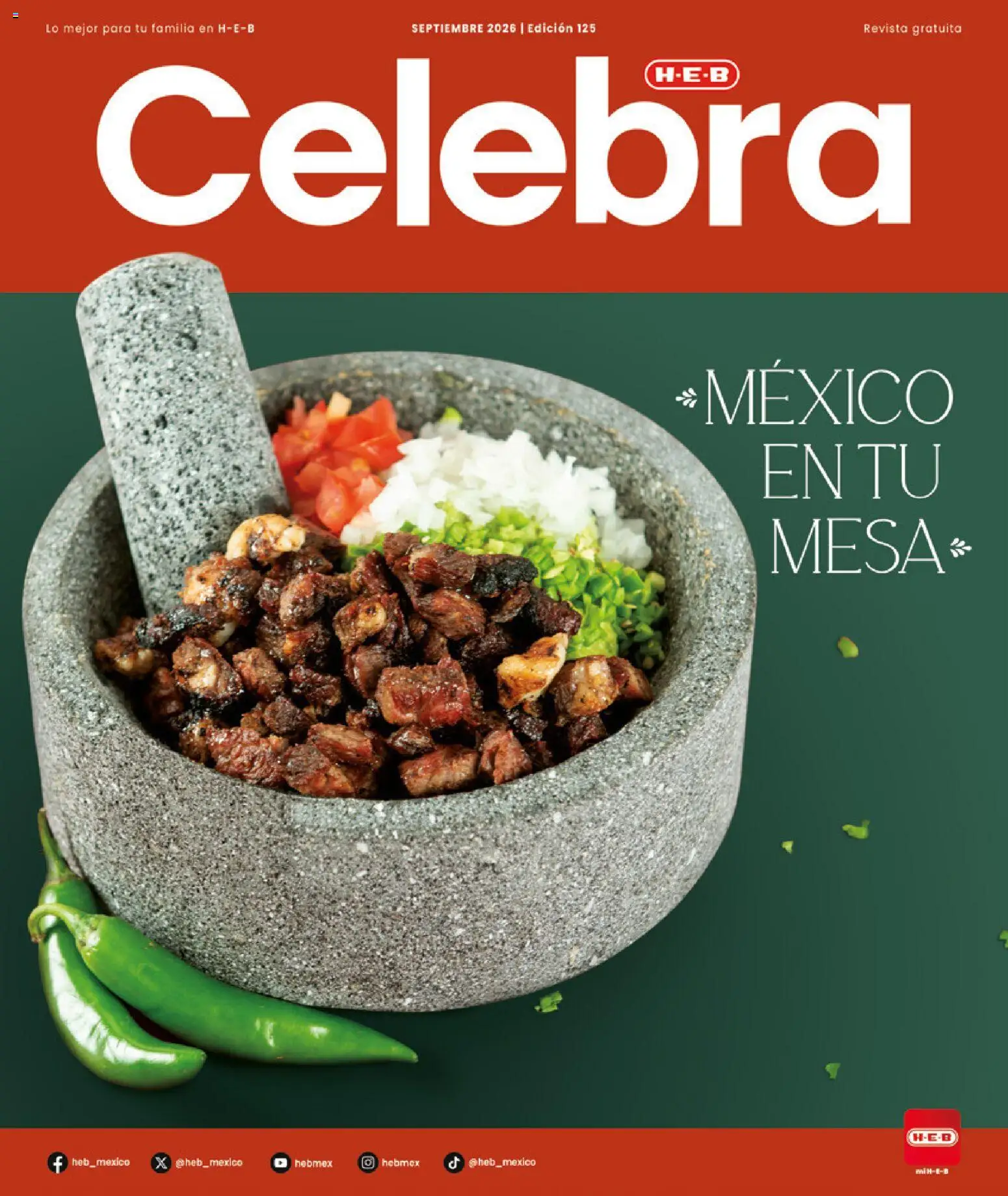 Vista previa las ofertas de la tienda H-E-B - H-E-B folleto Celebra desde el 01/09/2026 