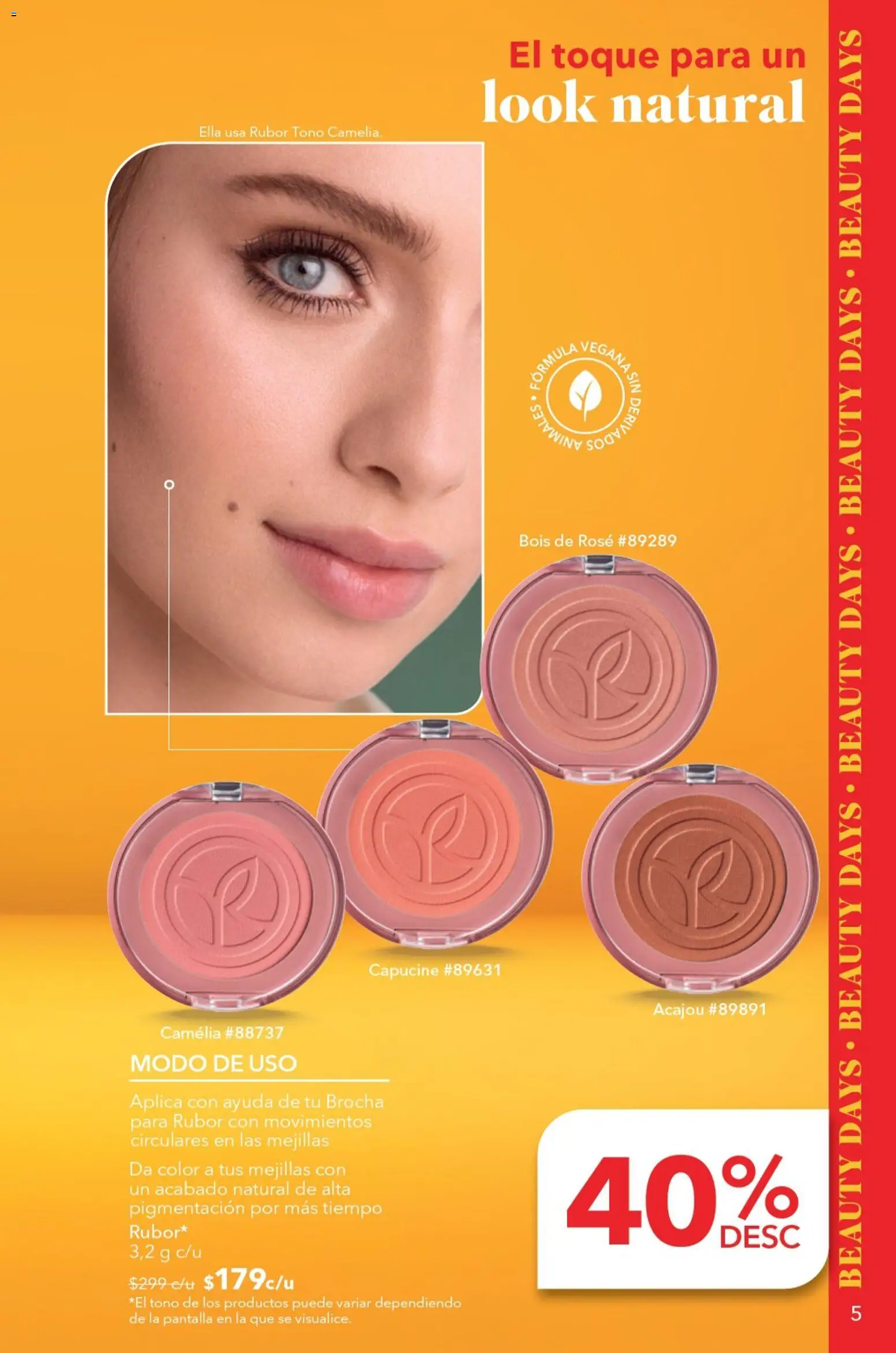 Vista previa las ofertas de la tienda Yves Rocher - Yves Rocher campaña 9 2026 desde el 23/06/2026 - Rubor
