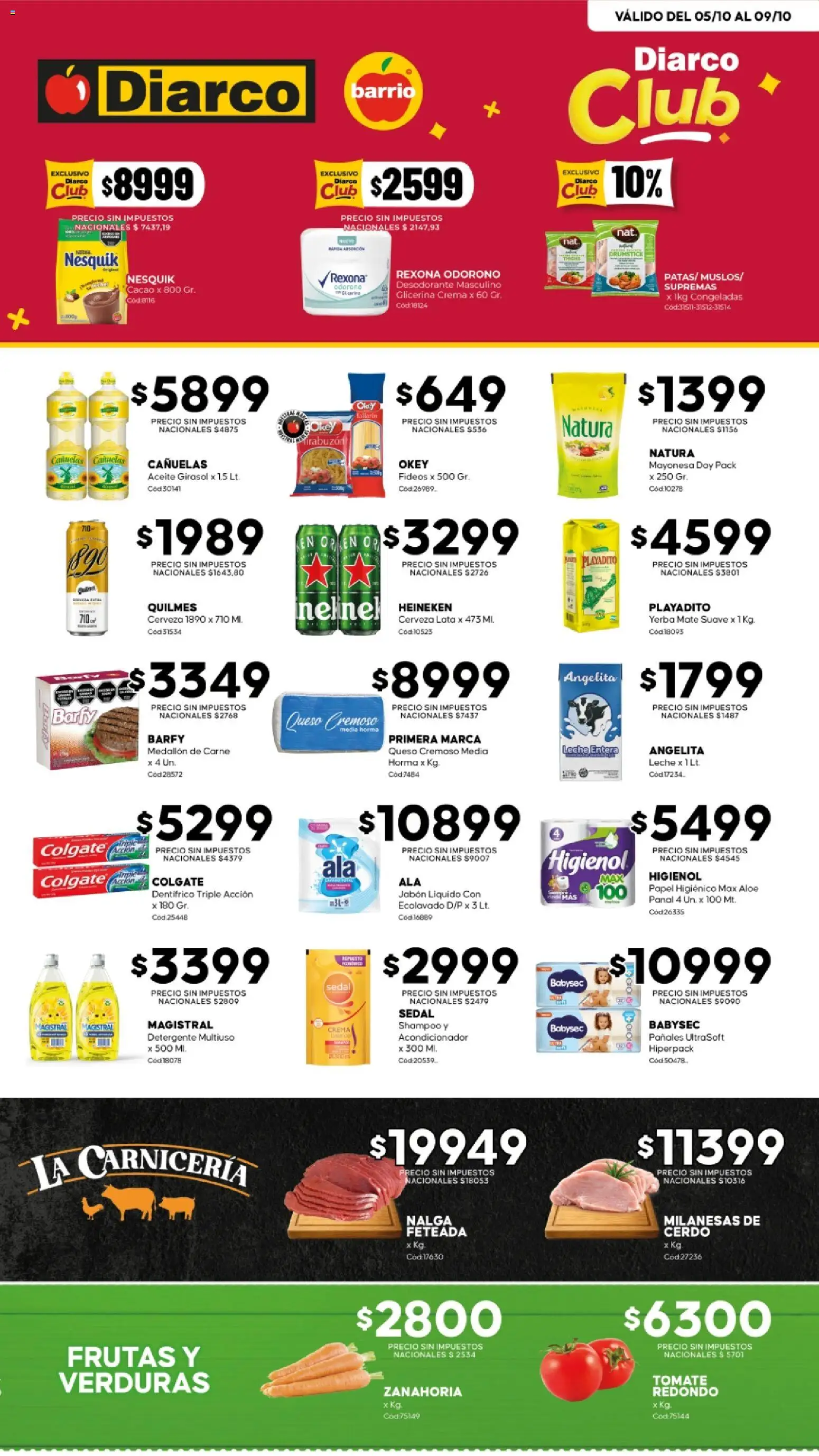 Vista previa del folleto de la tienda Diarco válido desde el 05/10/2026 