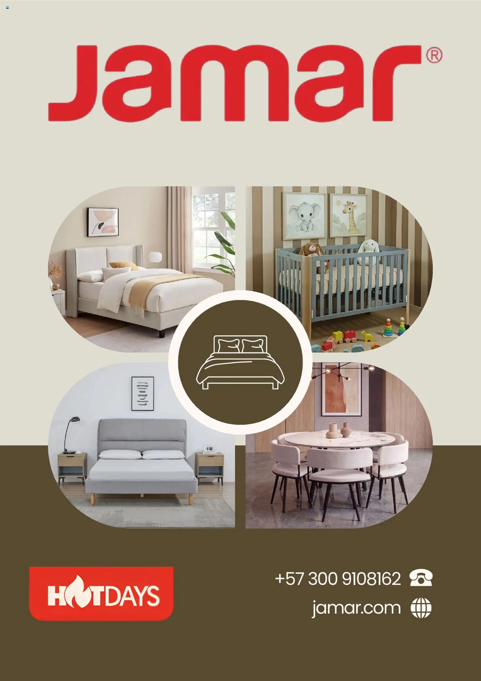  Vista previa del prospecto Muebles jamar Hot Sale del almacen Muebles jamar válida del 17/10/2026 al 