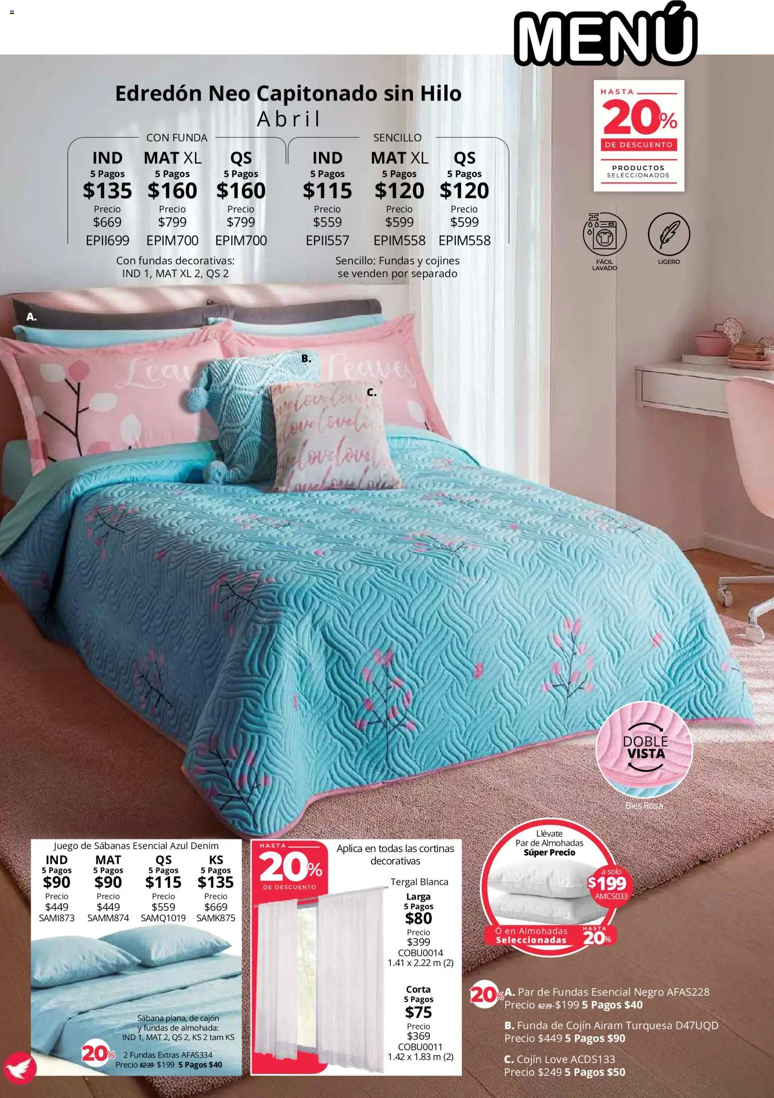 Vista previa las ofertas de la tienda Colchas Concord - Colchas Concord catálogo desde el 01/08/2026 
