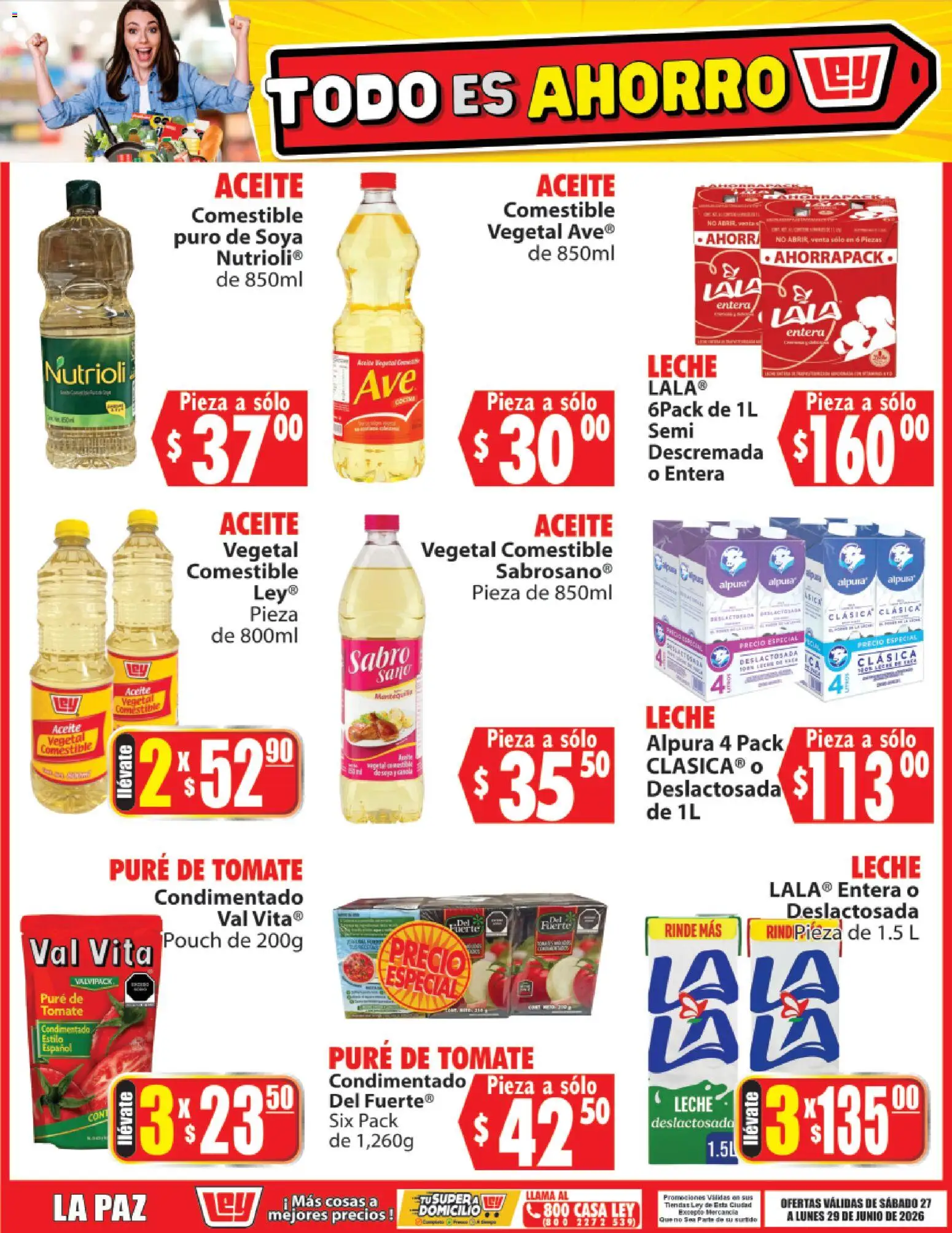 Vista previa las ofertas de la tienda Casa Ley - Casa Ley folleto Todo es ahorro desde el 27/06/2026 