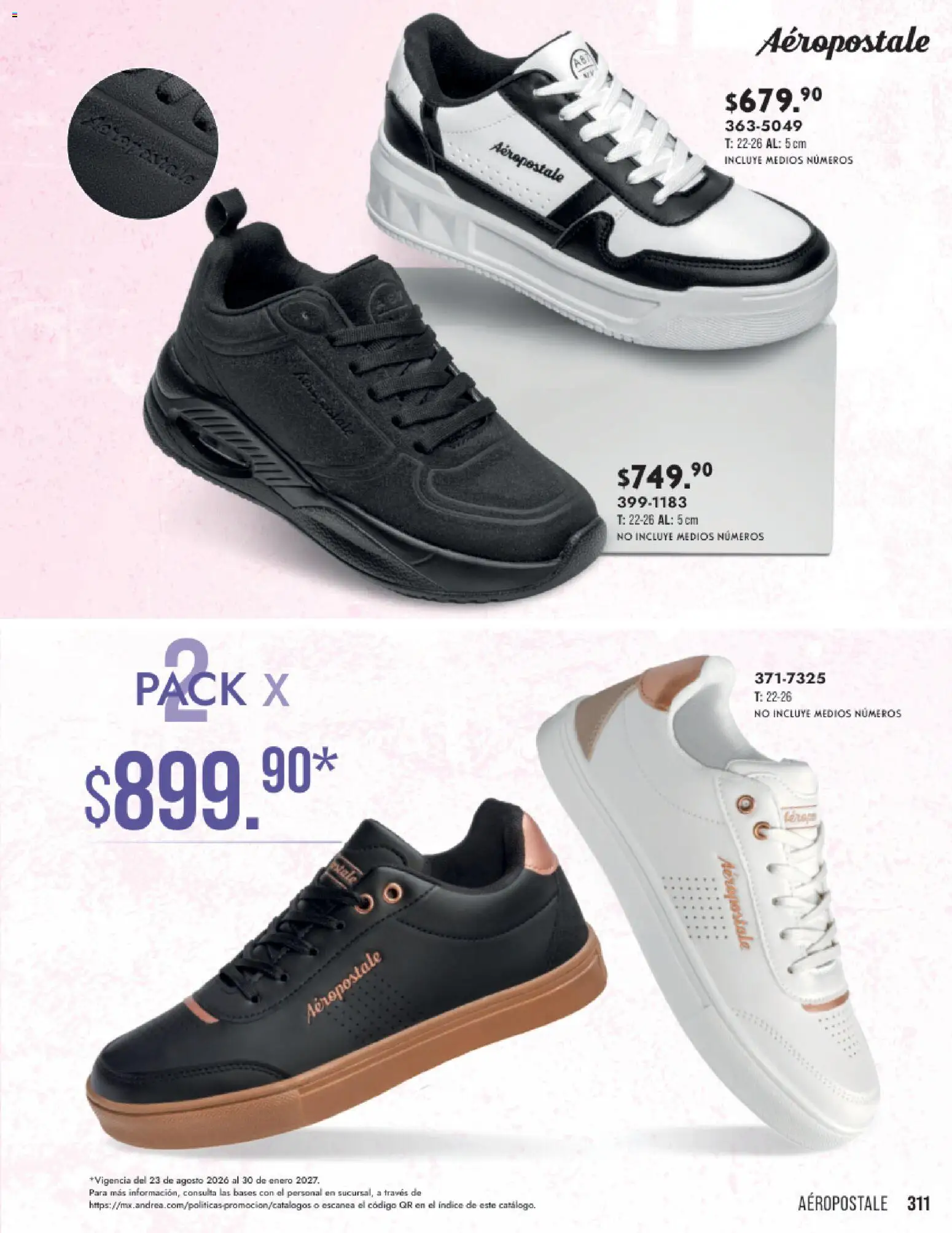 Vista previa las ofertas de la tienda Andrea - Andrea catálogo Otoño Invierno desde el 23/08/2026 