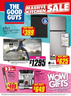 Preview of catalogue The Good Guys catalogue Massive kitchen sale from shop The Good Guys valid 06/05/2026