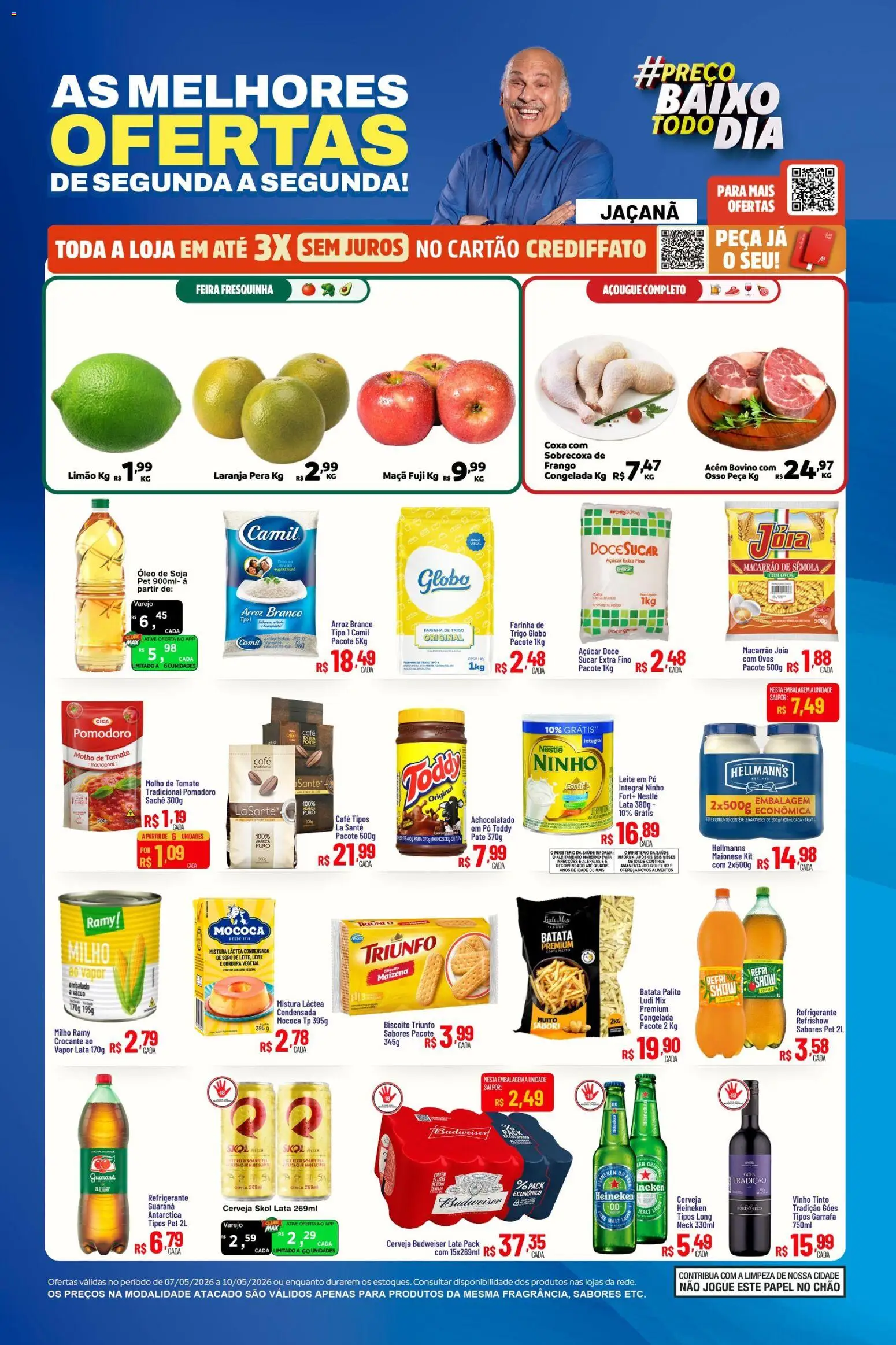 Pré-Visualização do folheto "Max Atacadista ofertas FDS" da loja Max Atacadista válido a partir de 07/05/2026