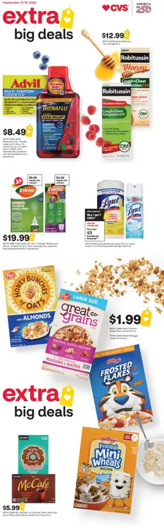 Ad Preview of CVS Pharmacy CVS Pharmacy Weekly Ad from 09/13/2026