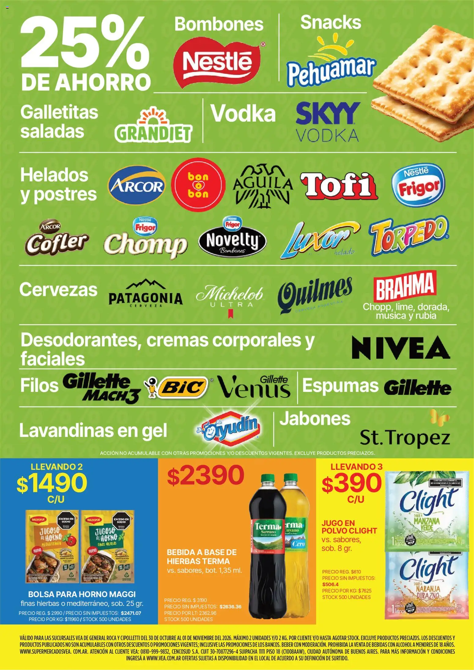 Vista previa del folleto de la tienda Vea válido desde el 30/10/2026 