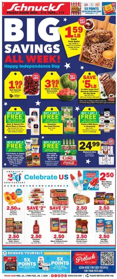 Ad Preview of Schnucks Schnucks Weekly Ad from 07/01/2026
