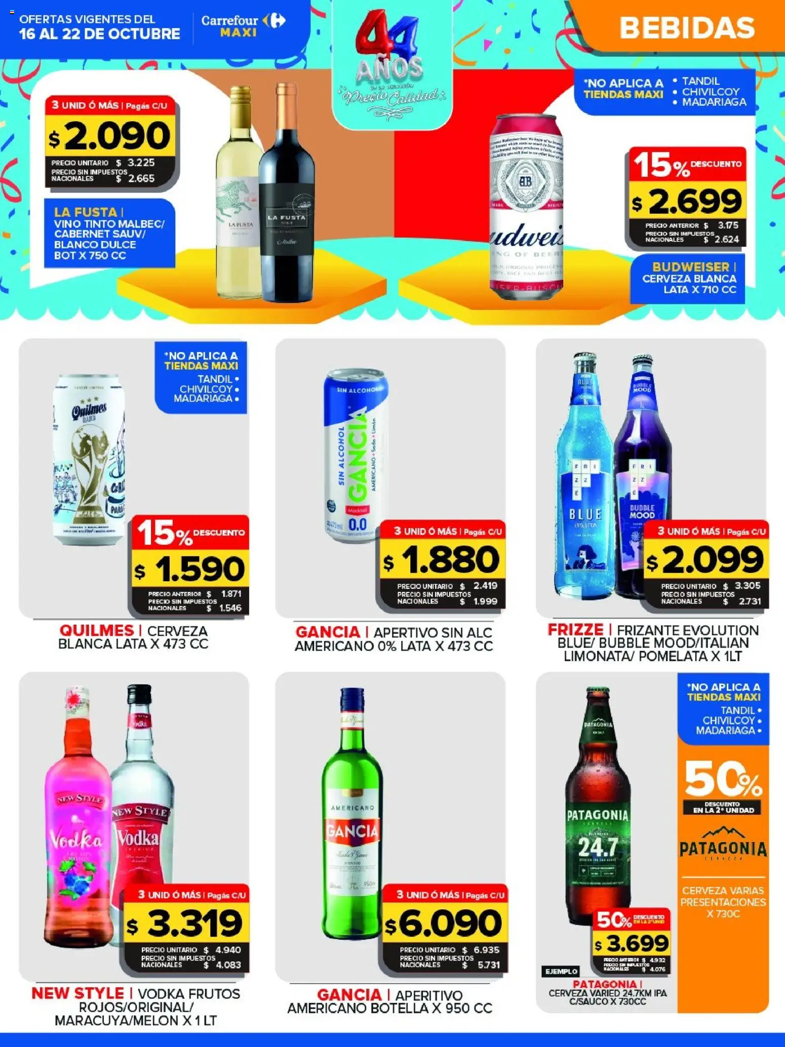 Vista previa del folleto de la tienda Carrefour Maxi válido desde el 16/10/2026 