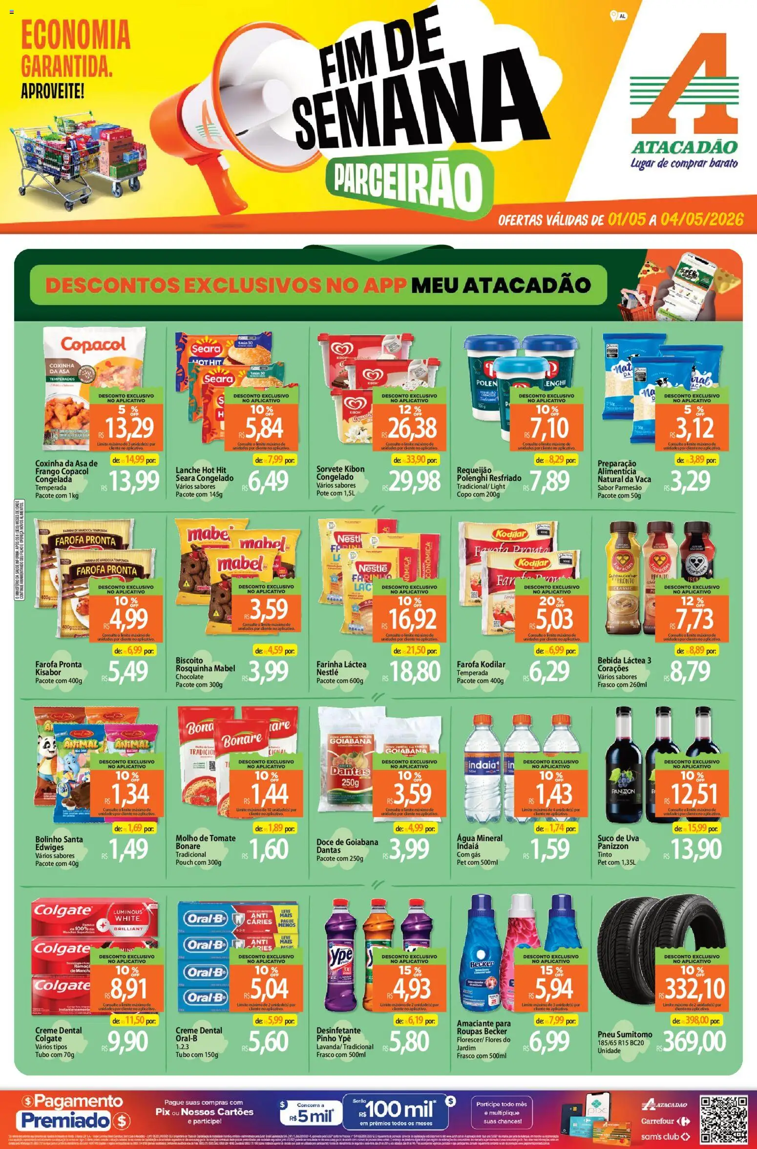 Pré-Visualização do folheto "Atacadão ofertas - AL" da loja Atacadão válido a partir de 01/05/2026
