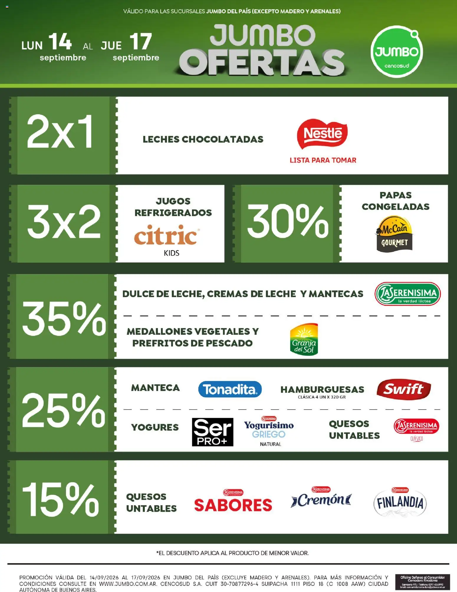 Vista previa del folleto de la tienda Jumbo válido desde el 14/09/2026 