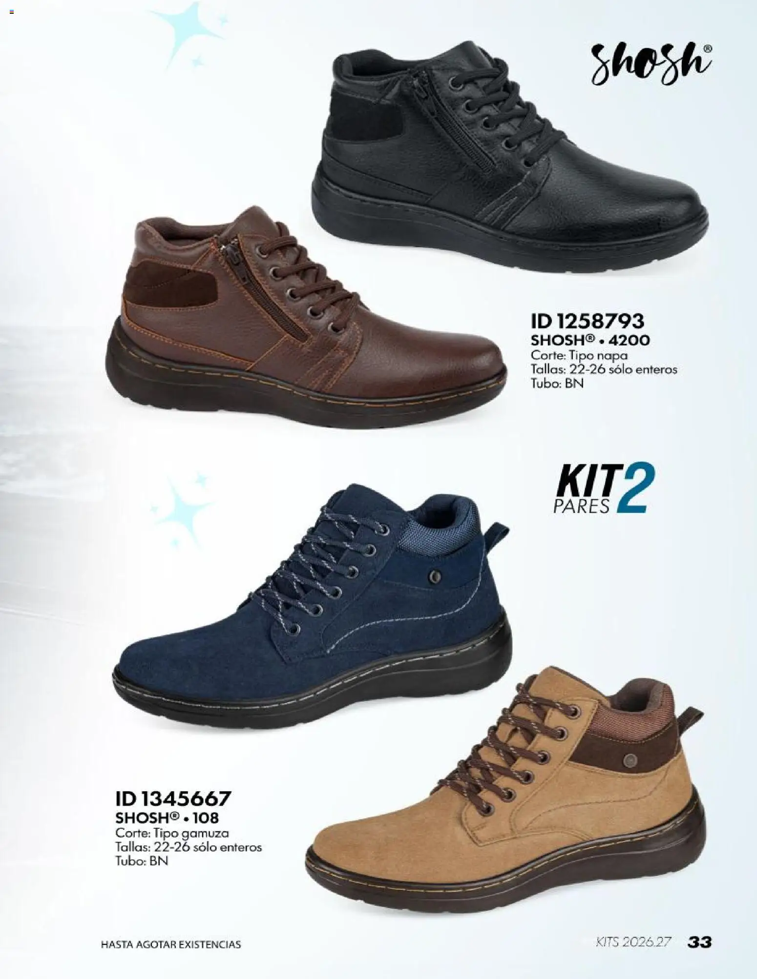 Vista previa las ofertas de la tienda Price Shoes - Price Shoes catálogo Kit´s desde el 20/10/2026 