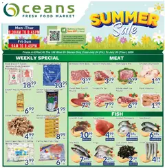 Preview of leaflet Oceans weekly flyer - Brampton from shop Oceans is valid from Jul 24, 2026