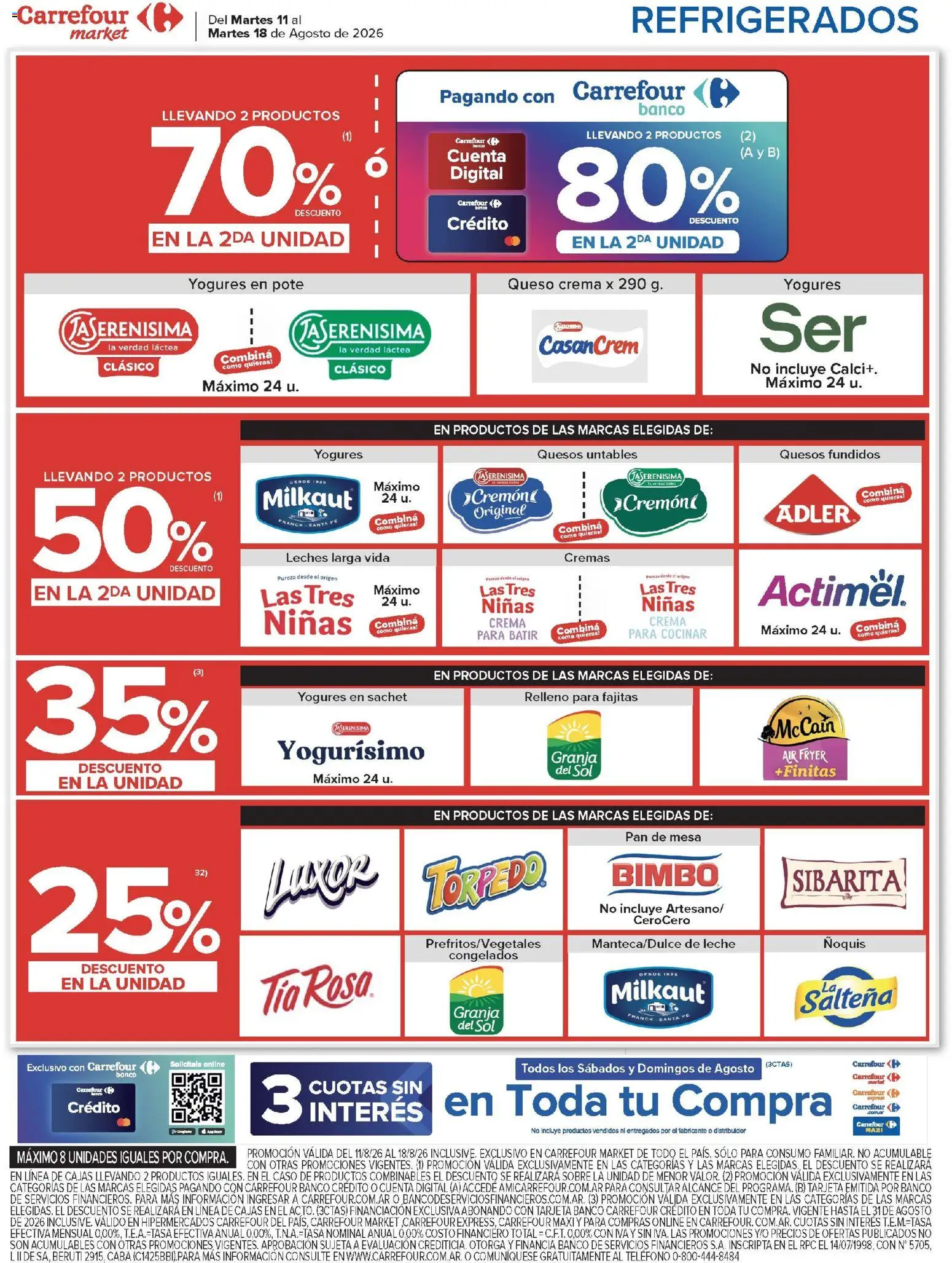 Vista previa del folleto de la tienda Carrefour válido desde el 11/08/2026 