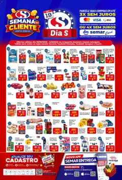 Pré-Visualização do folheto "Semar Supermercado - Ofertas da semana" da loja Semar Supermercado válido a partir de 19/09/2026