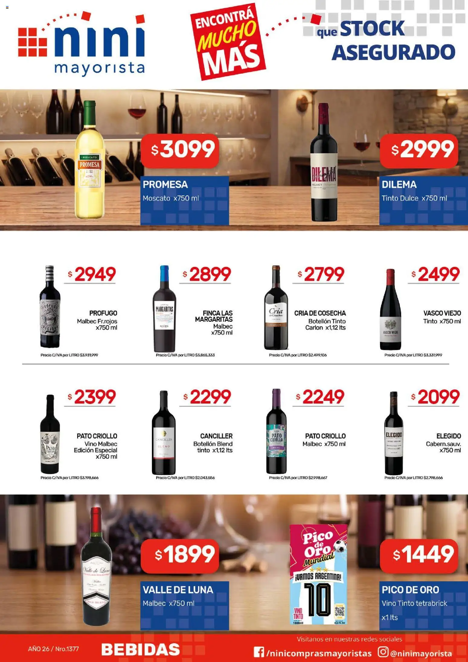 Vista previa del folleto de la tienda NINI Mayorista válido desde el 14/09/2026 