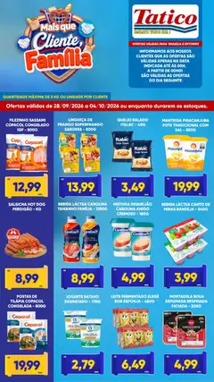 Pré-Visualização do folheto "Tatico - Ofertas da semana" da loja Tatico válido a partir de 28/09/2026