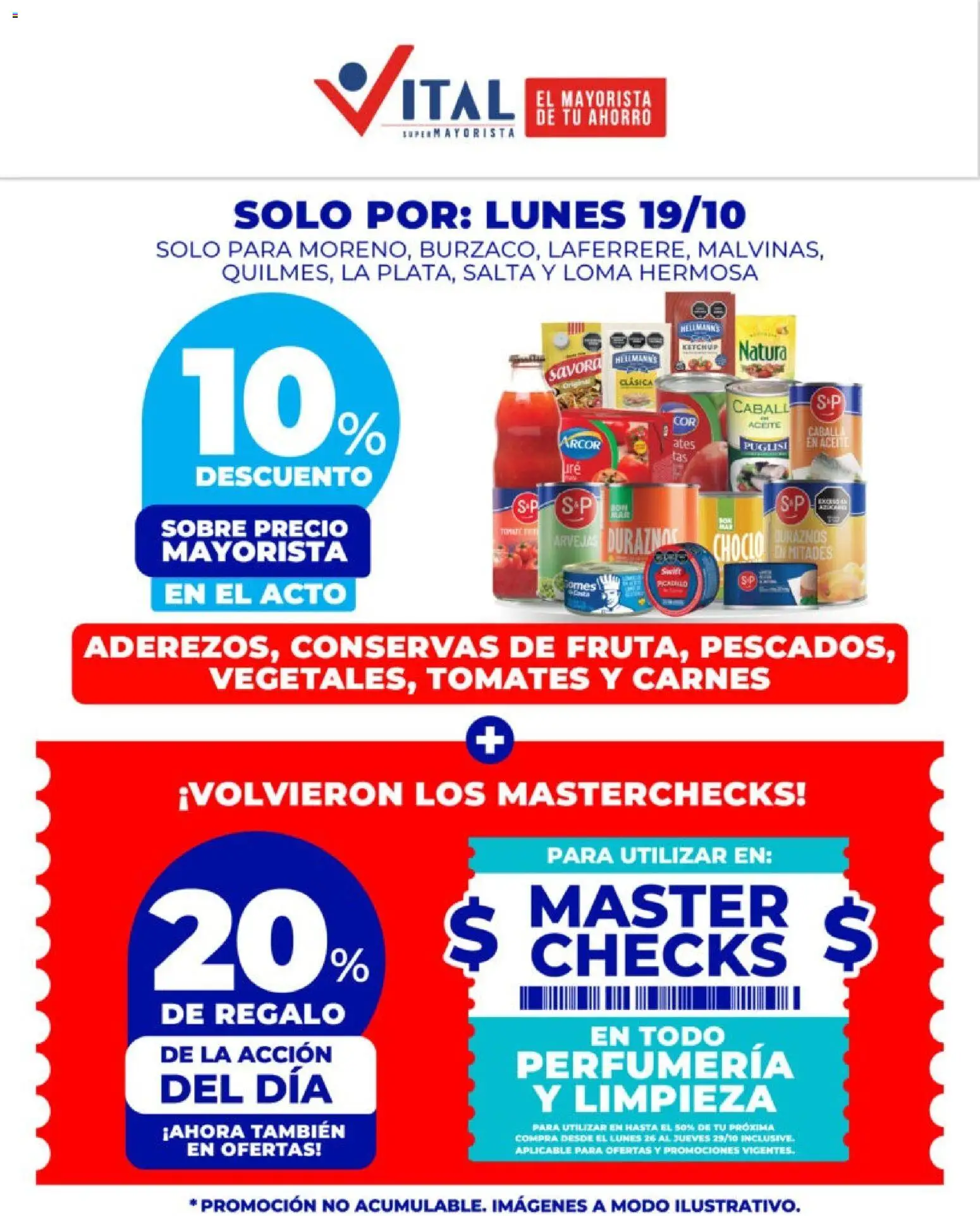 Vista previa del folleto de la tienda Vital válido desde el 19/10/2026 