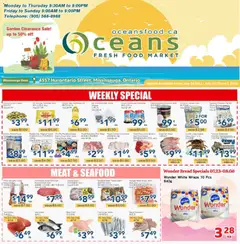 Preview of leaflet Oceans weekly flyer - Mississauga from shop Oceans is valid from Jul 24, 2026
