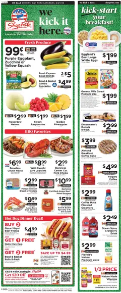 Ad Preview of ShopRite ShopRite Weekly Ad from 06/21/2026
