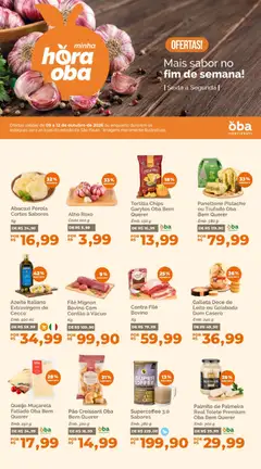 Pré-Visualização do folheto "Oba Hortifruti - Ofertas da semana" da loja Oba Hortifruti válido a partir de 09/10/2026