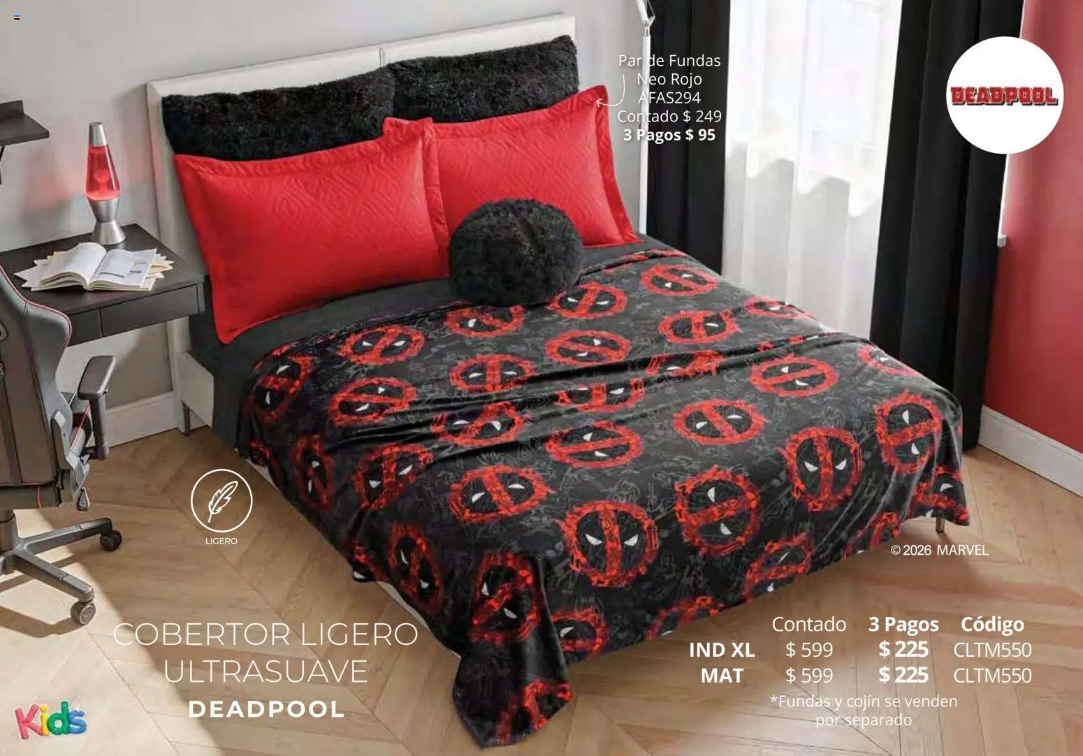Vista previa las ofertas de la tienda Colchas Concord - Colchas Concord catálogo Kids desde el 01/05/2026 - Cobertor