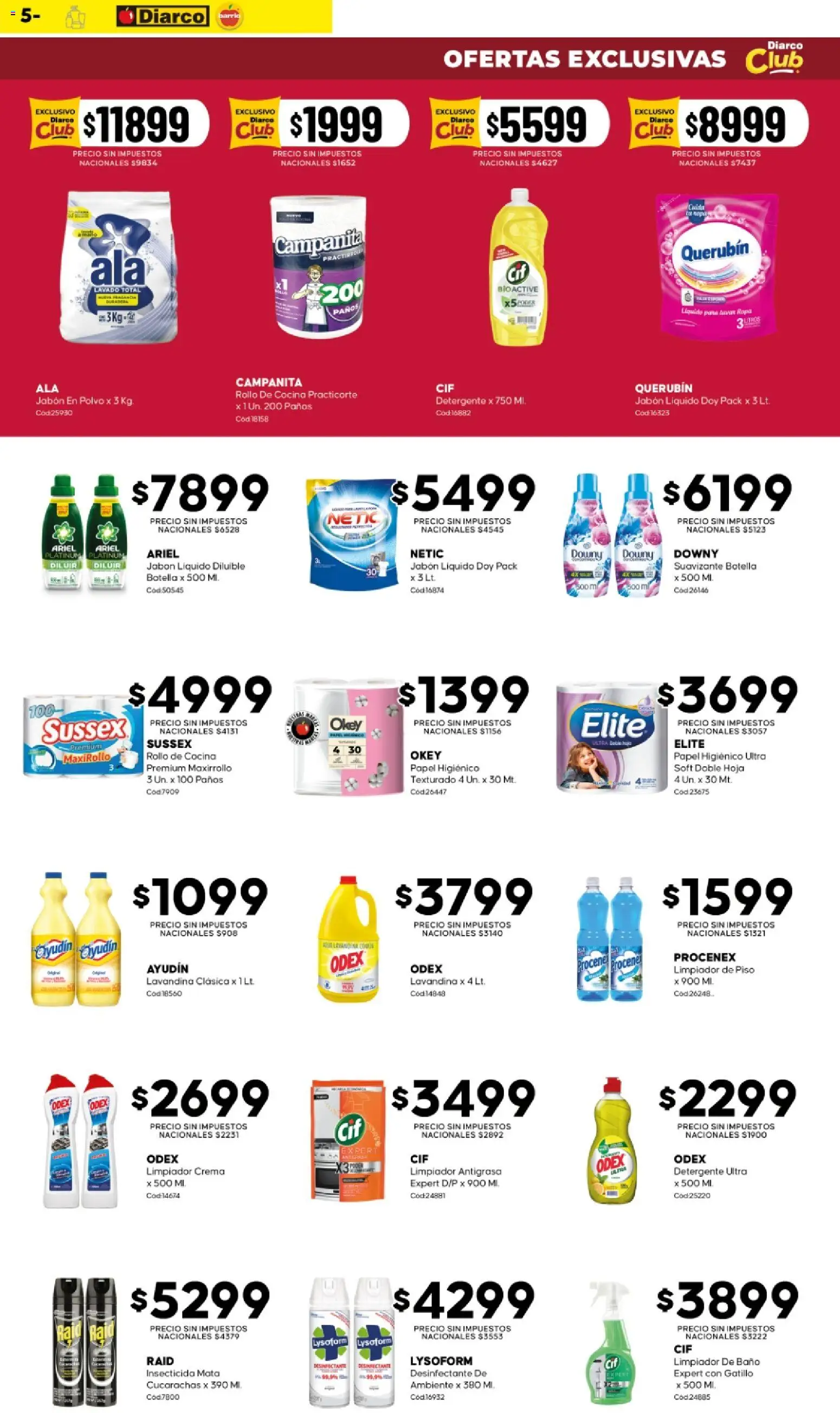 Vista previa del folleto de la tienda Diarco válido desde el 05/10/2026 